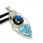 Gemstone Pendant Wire Wrapped Pendant Silver Jewelry Gifts for Her Bohemian Jewelry Default Title