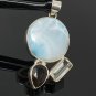 Gemstone Pendant - Larimar;Bohemian Jewelry Larimar Pendant Sterling Silver Jewelry Default Title