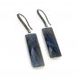 Genuine Blue SPave Diamond Earrings Sterling Silver Gemstone Earrings Gifts for Her Default Title