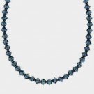Genuine Dark Blue Swarovski Elements Necklace N2856BT