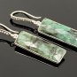 Genuine EmPave Diamond Earrings Sterling Silver Gemstone Bar Earrings Gifts for Her Default Title