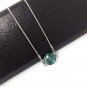 Genuine Gemstone Necklace; ESilver Minimalist Jewelry Layering Necklace Healing Jewelry Amazonite