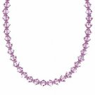 Genuine Lavender Swarovski Elements Necklace N2856L