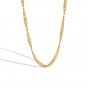 Geometry Hollow Chain 925 Sterling Silver Choker Necklace Silver