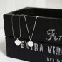 Geometry Round Personalized 925 Sterling Silver DIY Pendant