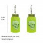 Ghost Fluorescent Acrylic Horror Spider Bottle Skull Earrings 2