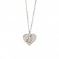 Gift Angel Heart 925 Sterling Silver Necklace Silver
