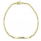 Gold Tone Love Bar Bracelet BGBR13702