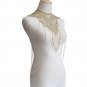 Gothic Necklace Lace Fake Collar Metal Body Chain Flower Lace Bikini Body Chain Golden