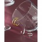 Graduation Letter C Shape 925 Sterling Silver Stud Earrings Rhodium