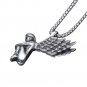 Guardian Angel Charm Pendant - Pendant Only Silver