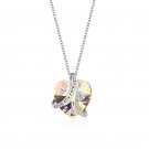 Heart I Love You Necklace-Mothers Day Valentines Birthday Gift navy