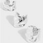 Holiday Irregular River 925 Sterling Silver Non-Pierced Earring(Single) Sil-595 & Silver