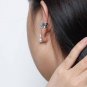 Holiday Irregular River 925 Sterling Silver Non-Pierced Earring(Single) Sil-597 & Silver