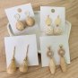 Hot selling rattan earrings new bamboo rattan hand-woven fashion round earrings earrings for women A