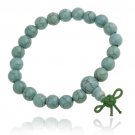 Howalite 8mm Power Bead Stretch Bracelet B11918HWC