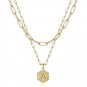 Initial Choker Necklace Gold Layered Necklaces for Women Gift