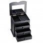 JEWELRY BOX (SMALL 3 DRAWERS) black