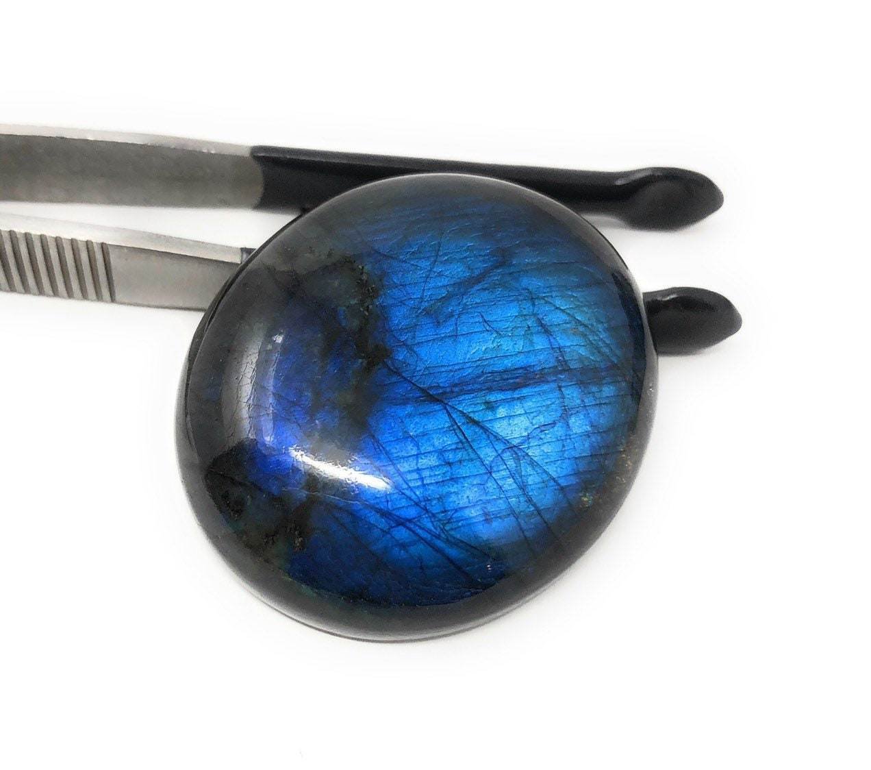 Labradorite Cabochon; Natural Gemstone CabochoJewelry Making DIY Jewelry 41.25x24mm Default Title