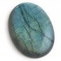 Labradorite Cabochon; Natural Gemstone Cabochon; Jewelry Making DIY Jewelry 45x34mm Default Title