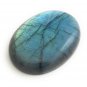 Labradorite Cabochon; Natural Gemstone Cabochon; Jewelry Making DIY Jewelry 45x34mm Default Title