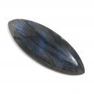 Labradorite Cabochon; Natural Gemstone; WirGemstone Cabochon Labradorite 41.25x16mm Default Title