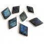Labradorite Charms; Gemstone CharJewelry Making Wholesale Charms Bulk Charms B) 25x16mm - 30x19mm