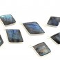 Labradorite Charms; Gemstone CharJewelry Making Wholesale Charms Bulk Charms B) 25x16mm - 30x19mm
