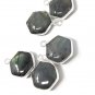 Labradorite GemsSterling Silver Briolette Charms Jewelry Making Supplies 17x12.5mm Default Title