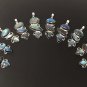 Labradorite Gemstone Pendant; Sterling SDIY Pendant Jewelry Supplies Gifts for Her 1 Pc B) 2