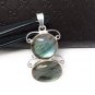 Labradorite Gemstone Pendant; SterlDIY Pendant Jewelry Supplies Gifts for Her 1 Pc Default Title