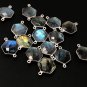 LabHexagon Shape Double Bail Connectors Jewelry Findings for Jewelry Making 23x15mm Default Title