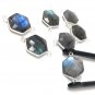 LabHexagon Shape Double Bail Connectors Jewelry Findings for Jewelry Making 23x15mm Default Title