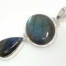 Labradorite Pendant; Gemstone PendantSilver Jewelry Wholesale Pendant Gifts for Her Default Title