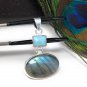 Labradorite Pendant; LariSterling Silver Pendant Bohemian Jewelry Wholesale Pendant Default Title