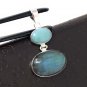 Labradorite Pendant; LariSterling Silver Pendant Bohemian Jewelry Wholesale Pendant Default Title