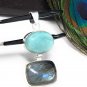 Labradorite Pendant; LariSterling Silver Pendant Bohemian Jewelry Wholesale Pendant Default Title