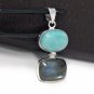 Labradorite Pendant; LariSterling Silver Pendant Bohemian Jewelry Wholesale Pendant Default Title