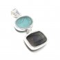 Labradorite Pendant; LariSterling Silver Pendant Bohemian Jewelry Wholesale Pendant Default Title