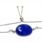 Sterling Silver Adjustable Bracelet AAA Quality Lapis Lazuli Bracelet Gifts for Her Default Title
