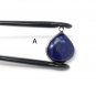 Lapis Lazuli Gemstone Charm; DIY Jewelry Supplies for Jewelry Making B- 28.5 x 14 x 6mm