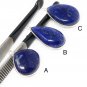 Lapis Lazuli Gemstone Charm; DIY Jewelry Supplies for Jewelry Making B- 28.5 x 14 x 6mm