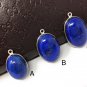 Lapis Lazuli Gemstone Charm; Lapis LaJewelry Findings Bulk Wholesale Charms 1 Pc B- 25mm x 16