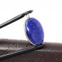 Lapis Lazuli Gemstone Charm; Lapis Lazuli SilveJewelry Findings DIY Jewelry 28x17mm Default Title