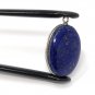 Lapis Lazuli Gemstone Charm; Lapis Lazuli SilveJewelry Findings DIY Jewelry 28x17mm Default Title