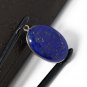 Lapis Lazuli Gemstone Charm; Lapis Lazuli SilveJewelry Findings DIY Jewelry 28x17mm Default Title
