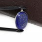 Lapis LazuliSterling Silver Charm for DIY Jewelry Making Jewelry Findings 27x18.5mm Default Title