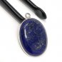 Lapis LazuliSterling Silver Charm for DIY Jewelry Making Jewelry Findings 27x18.5mm Default Title