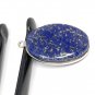 Lapis Lazuli Gemstone Charm; Sterling Silver Charm; DIY Jewelry Making; 29x18x5.5mm Default Title