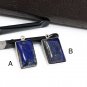 LapiLapis Lazuli Charms Bezel Charms Jewelry Supplies for DIY Jewelry Making B- 22 x 15.5 x 5